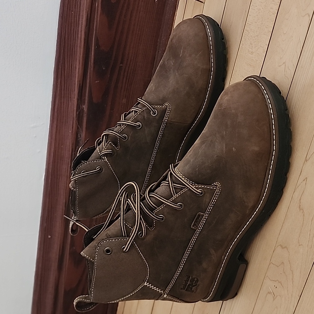 Timberland Pro Women's Hightower 6" Industrial Leather Boots Size 11